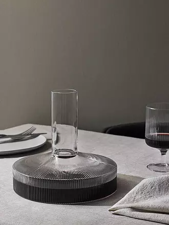 FERM LIVING | Carafe à vin RIPPLE 1,1l | 